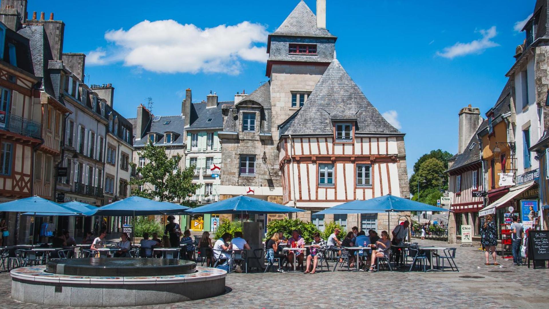 Appartement Immeuble Les Perdrix à Quimper Extérieur photo